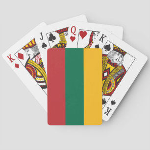 Lithuania Flag Playing Cards