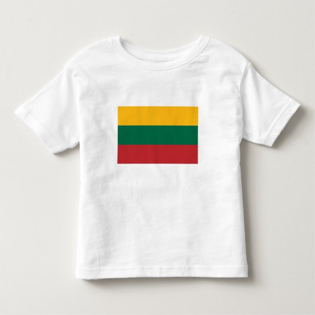 Lithuania Flag Toddler T-Shirt (Front)