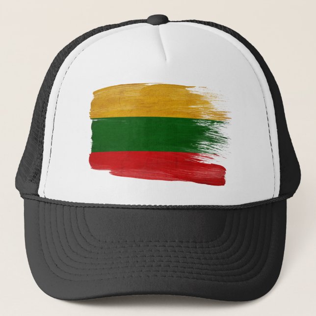 Lithuania Flag Trucker Hat (Front)