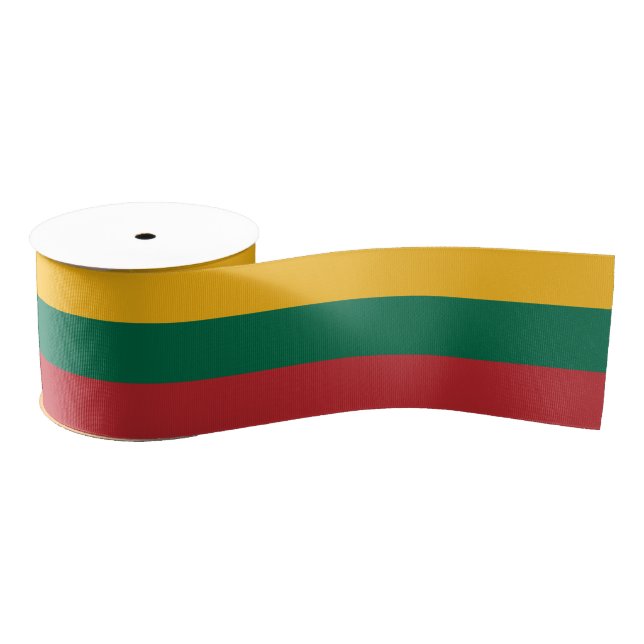 Lithuania Grosgrain Ribbon (Spool)