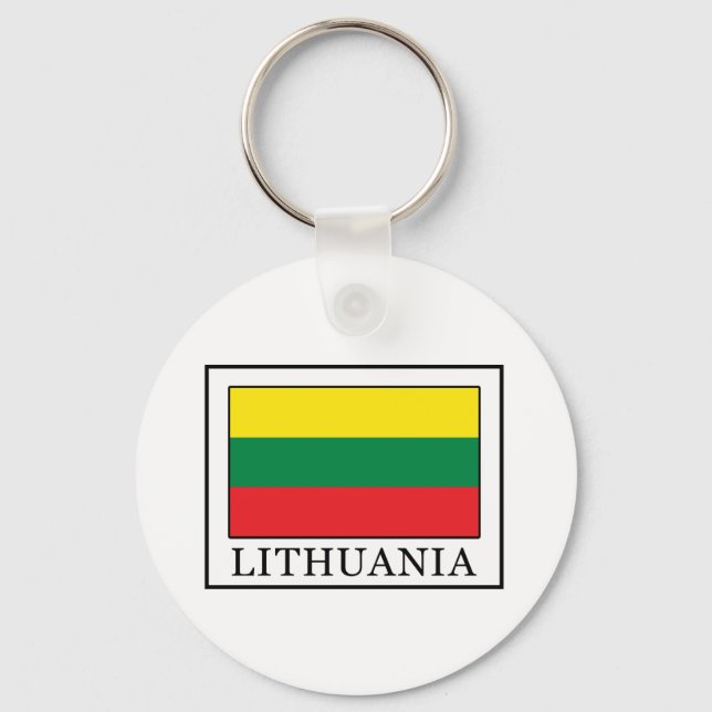 Lithuania Key Ring (Front)