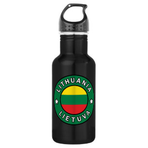Lithuania Lietuva 532 Ml Water Bottle