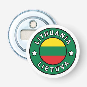 Lithuania Lietuva Bottle Opener