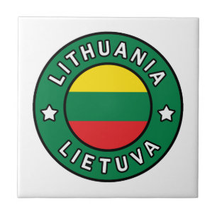 Lithuania Lietuva Ceramic Tile