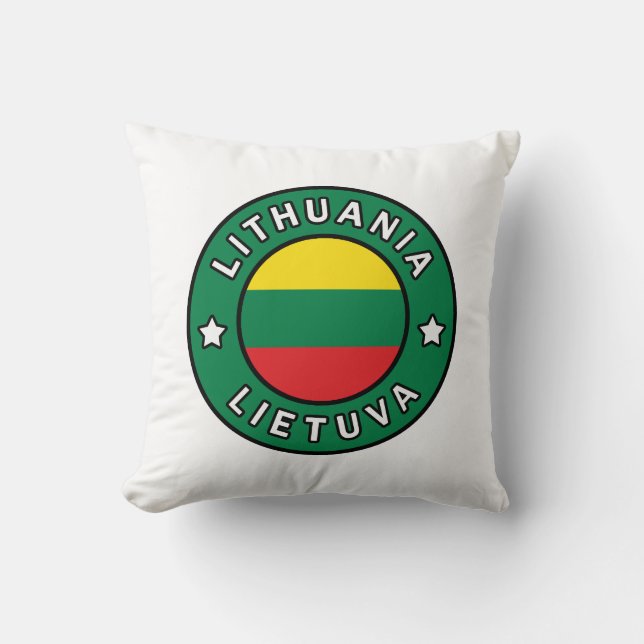 Lithuania Lietuva Cushion (Front)