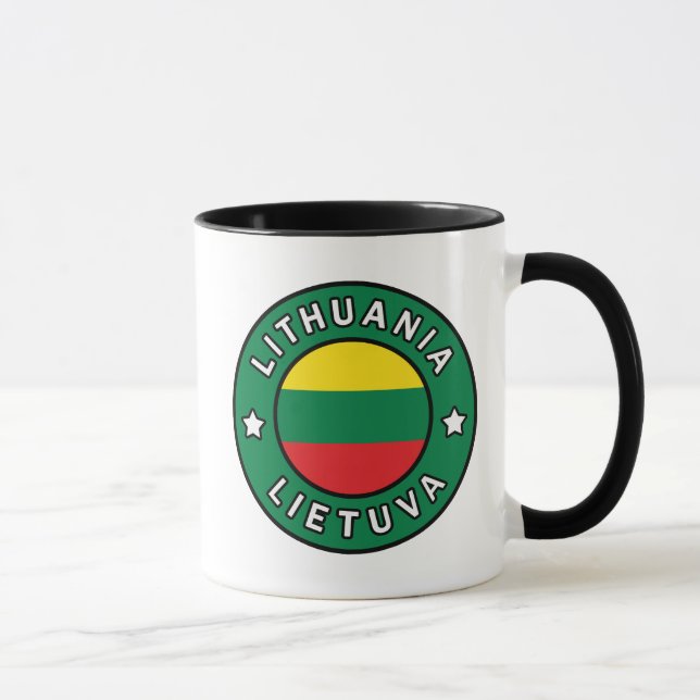 Lithuania Lietuva Mug (Right)