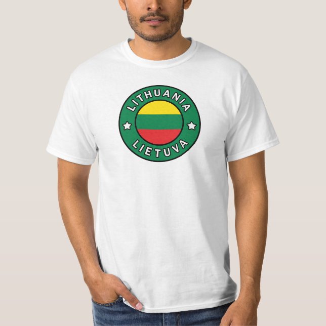 Lithuania Lietuva T-Shirt (Front)