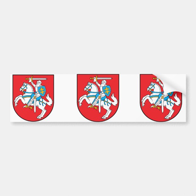 Lithuania, Lithuania Bumper Sticker (Front)