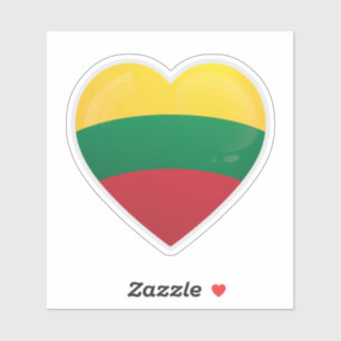  Lithuania  Love Flag