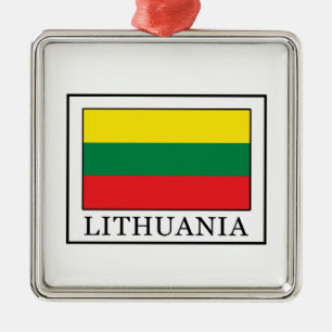 Lithuania Metal Tree Decoration