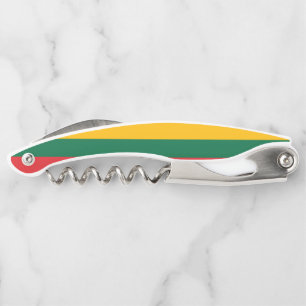 Lithuania National Flag Corkscrew