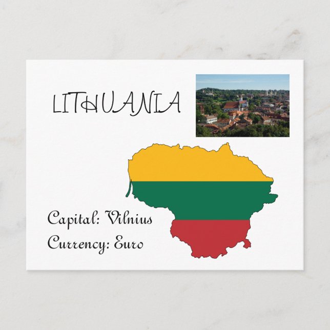 Lithuania Postcard (Front)