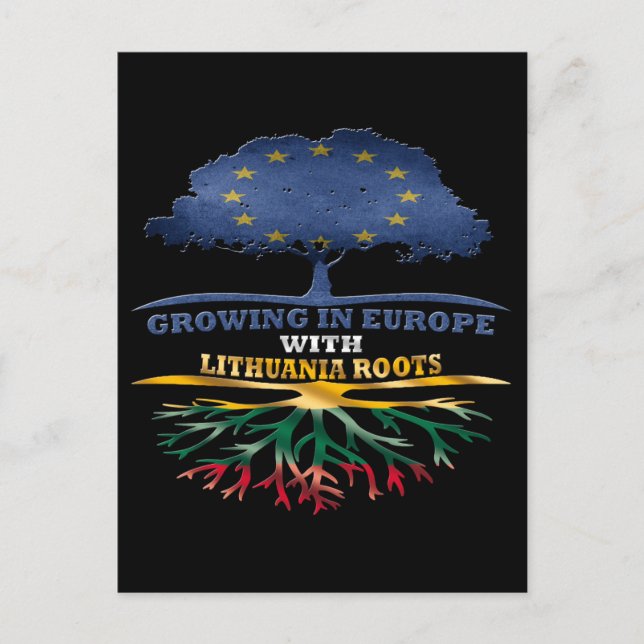 Lithuania Postcard (Front)