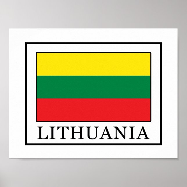 Lithuania Poster (Front)
