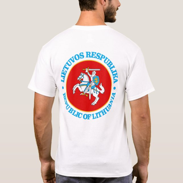 Lithuania (rd) T-Shirt (Back)