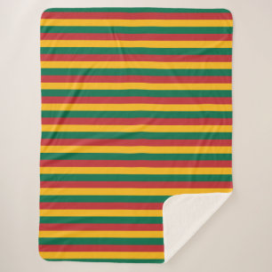 Lithuania Sherpa Blanket