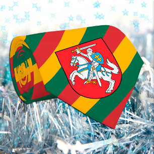 Lithuania Ties, fashion Lithuanian Flag business Tie