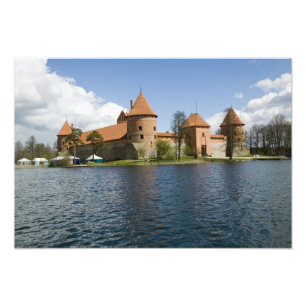 Lithuania, Trakai. Island Castle 3 Photo Print