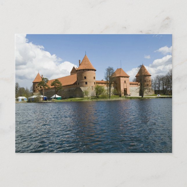 Lithuania, Trakai. Island Castle 3 Postcard (Front)