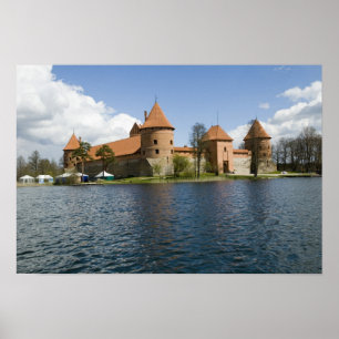 Lithuania, Trakai. Island Castle 3 Poster