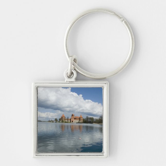 Lithuania, Trakai. Island Castle Key Ring (Front)