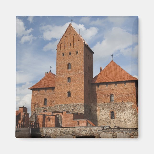 Lithuania, Trakai, Trakai Historical National 3 Magnet (Front)