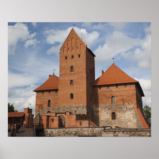 Lithuania, Trakai, Trakai Historical National 3 Poster (Front)
