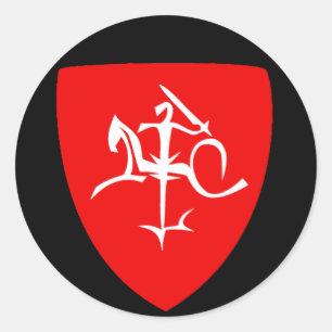 Lithuania Vytis Naujoji Lietuva Classic Round Sticker