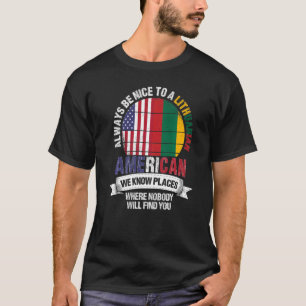 Lithuanian American We know Places where Lithuania T-Shirt