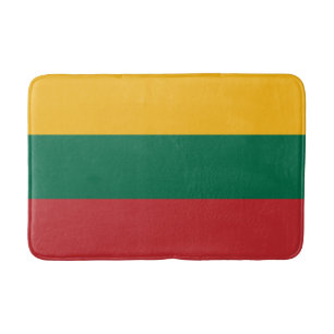 Lithuanian Flag Bath Mat