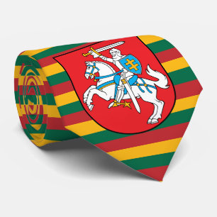 Lithuanian Flag & Coat of Arms, Flag of Lithuania Tie