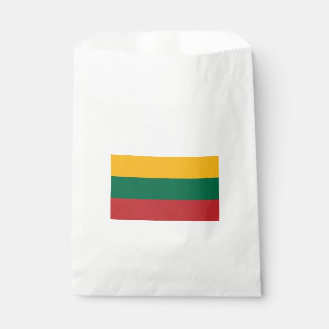 Lithuanian Flag Favour Bag (Front)