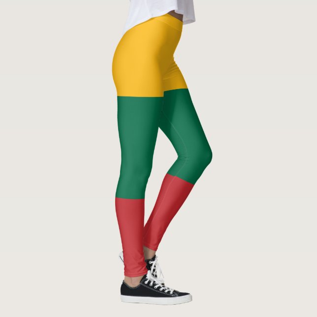 Lithuanian Flag Leggings (Right)