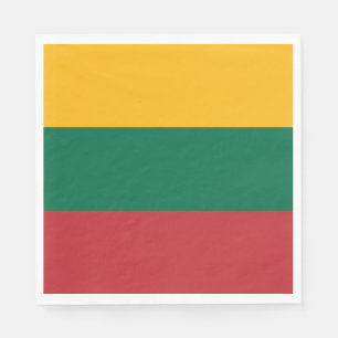 Lithuanian Flag Napkin
