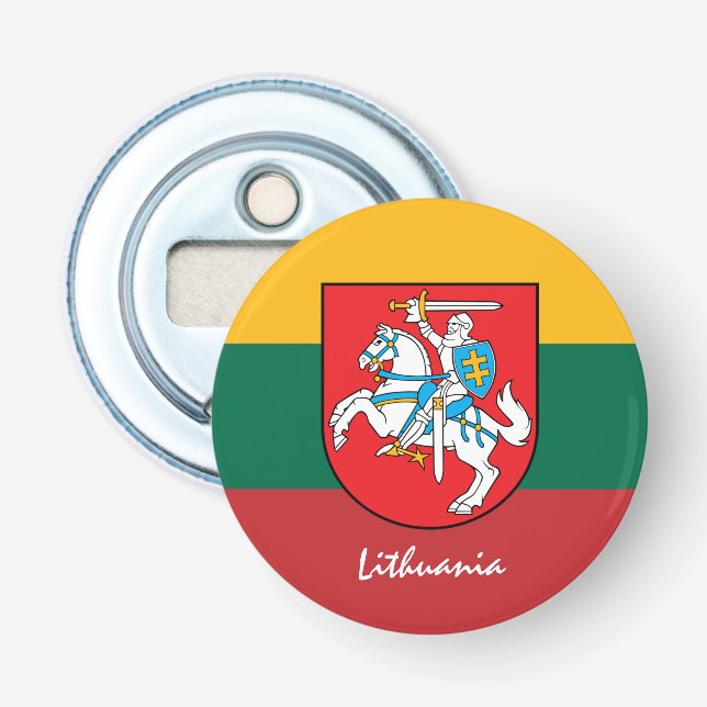 Lithuanian Flag opener & Lithuania party / sports (Front)