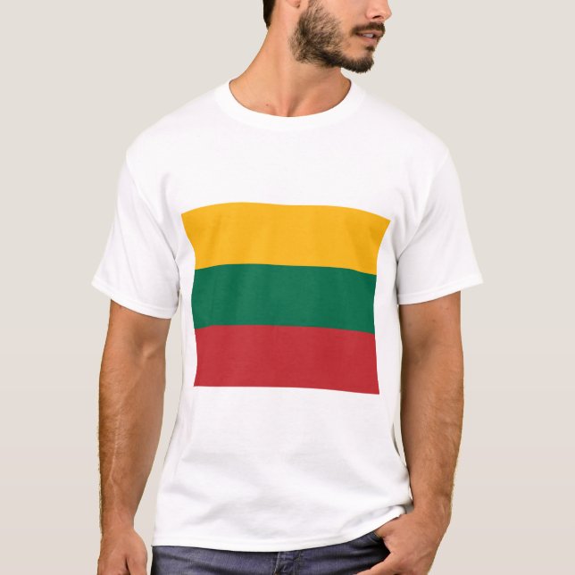 Lithuanian Flag T-Shirt (Front)