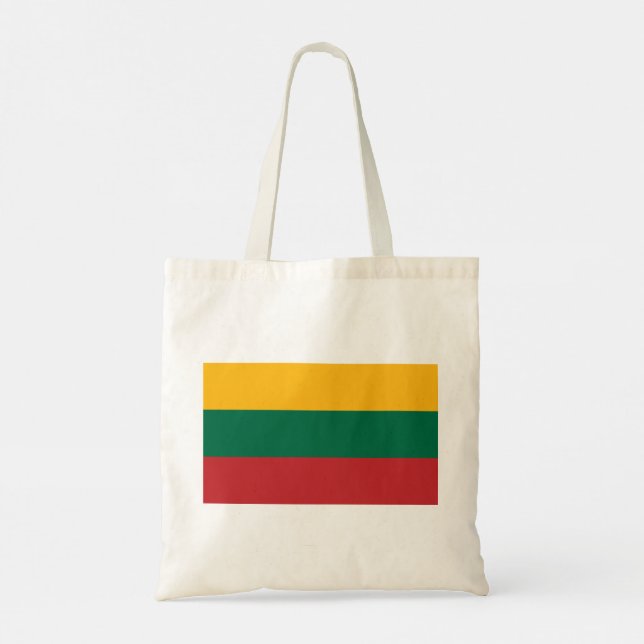 Lithuanian Flag Tote Bag (Back)