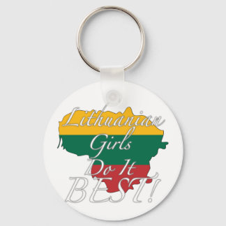 Lithuanian Girls Do It Best! Key Ring