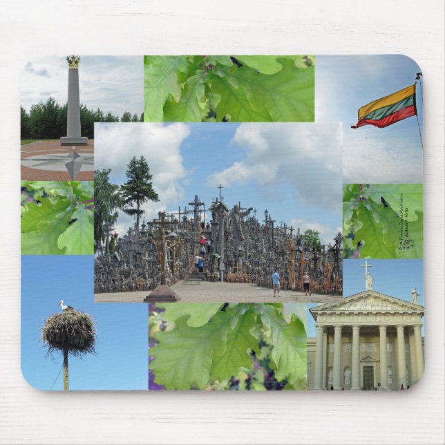 Lithuanian Highlights Mouse Pad (Front)