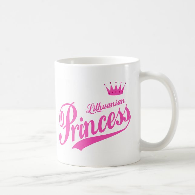 Lithuanian Princess Coffee Mug (Right)