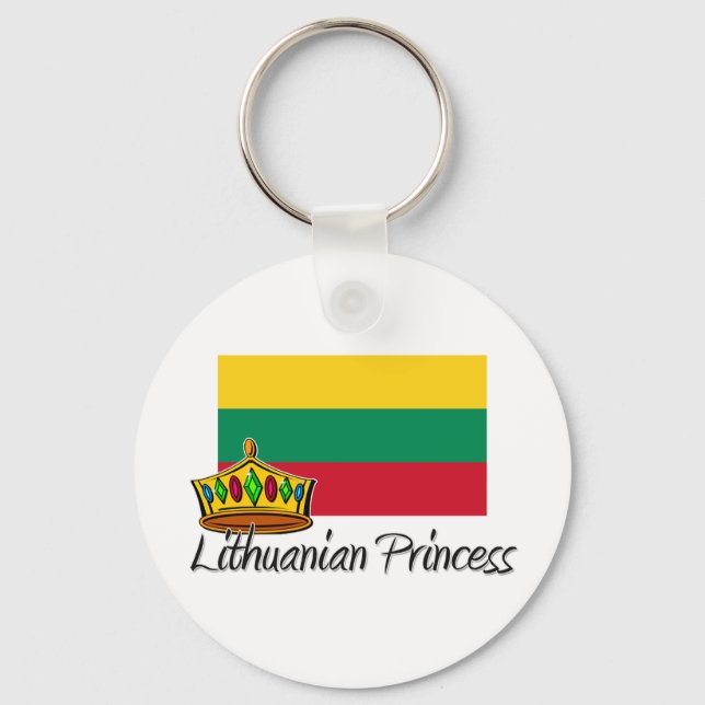 Lithuanian Princess Key Ring (Front)