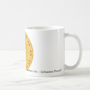 Lithuanian Proverb opportunity inspirational quote Coffee Mug