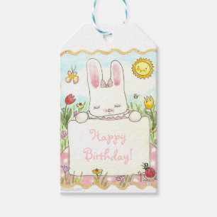 Litle bunny gift card tags