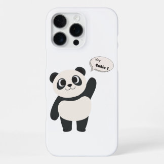 Littel cute panda iPhone 16 pro max case