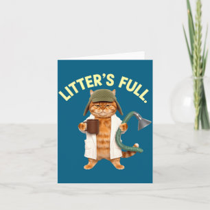 Litter S Full Cat Parody Christmas Card