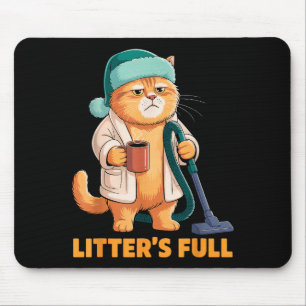 Litter’s Full Cat Parody Tee _1 Mouse Pad
