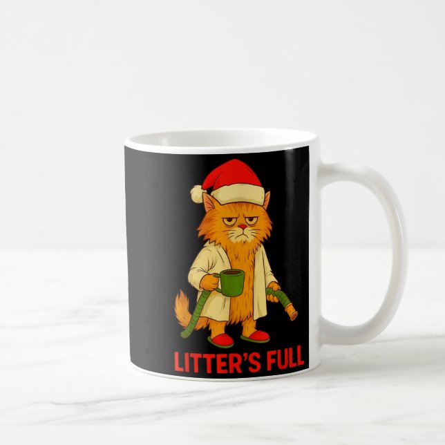 Litter’s Full Cat Parody Tee  Coffee Mug (Right)