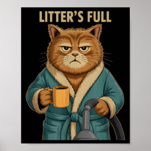 Litter’s Full Cat Ugly Christmas Poster