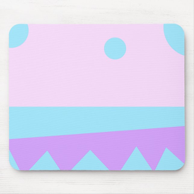 Little Abstract Monster - Mouse Pad (Front)