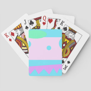 Little Abstract Monster or Landscape Playing Cards